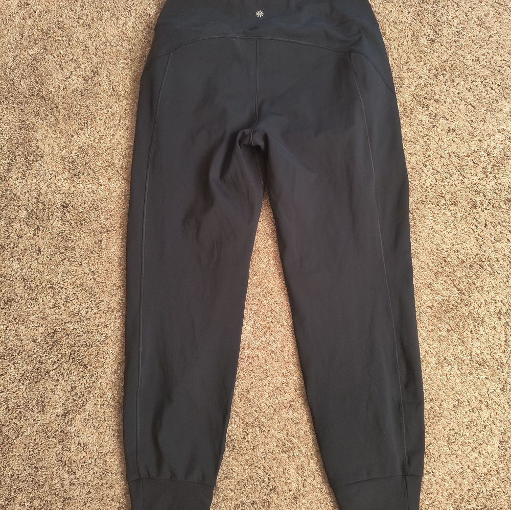 Athleta Navy Blue Rainier Lined Jogger In medium - Picture 4 of 4